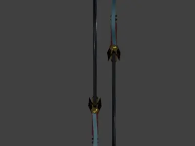 Elven Sword Free 3D model