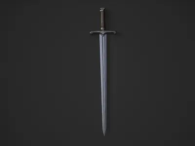Sword 1 Low-poly 3D model