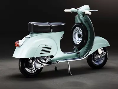1963 Vespa 50 3D model