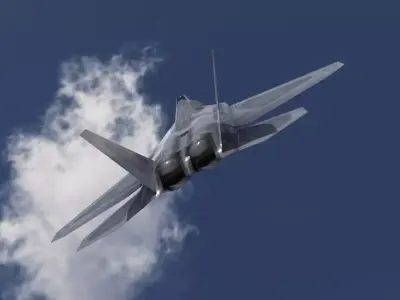 FA22 Raptor 3D model