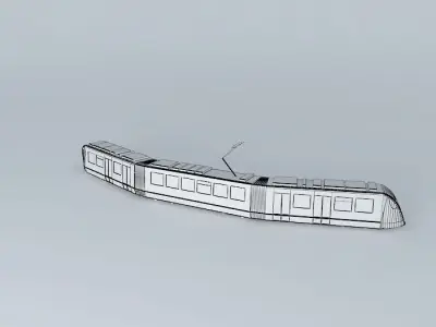Tram 30 Free 3D model