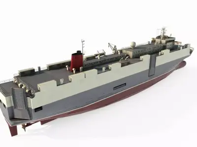 Modern Warfare Transport Warships 3D model