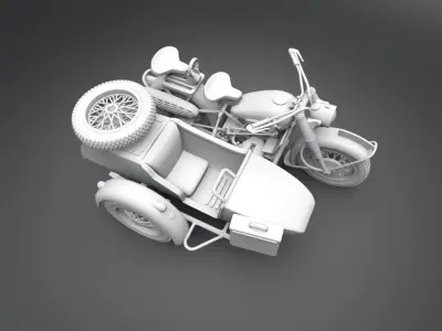 R75 1942 Scale model 3D print model