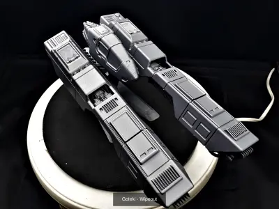 WipeOut 3D Model Pack