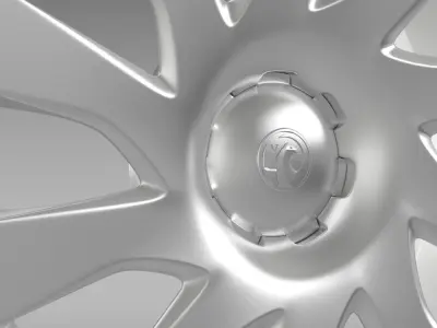 Vauxhall Vivaro Van rim 2015 3D model