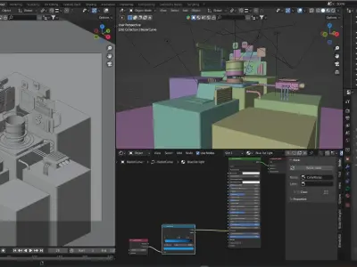 Web Development Modern and Professional Web Design Concept 3D model