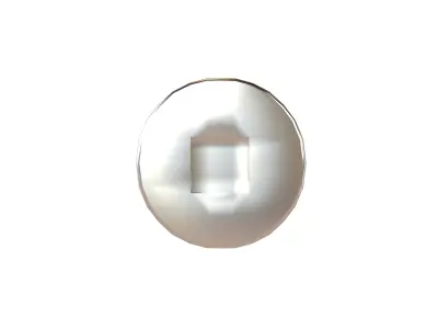 Screw v4 001 Low-poly 3D model