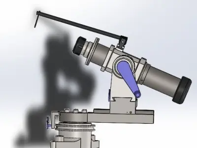 CNC endmill tool grinder 3D model