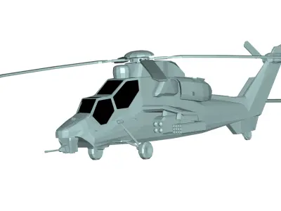 Eurocopter Tiger 3D model order