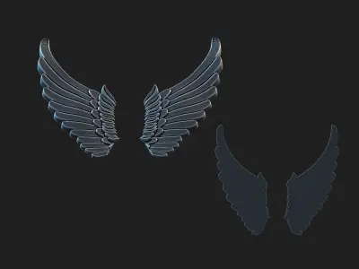 wings 02 3D model