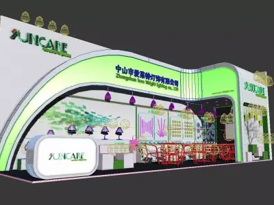 Exhibition - Area -3X12-3DMAX2009-31 3D model