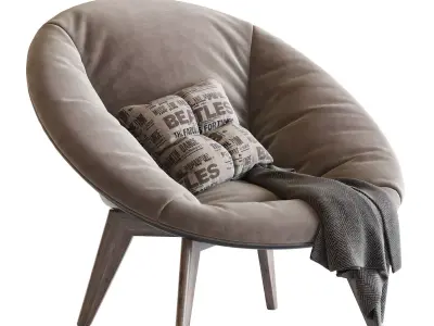 Armchair Vincent Sheppard 3D model