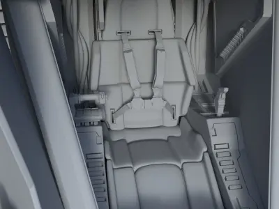 Assault Mech CH-01 3D model