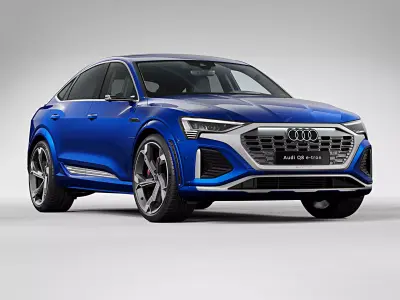 2024 Audi SQ8 Sportback e-tron quattro 3D model