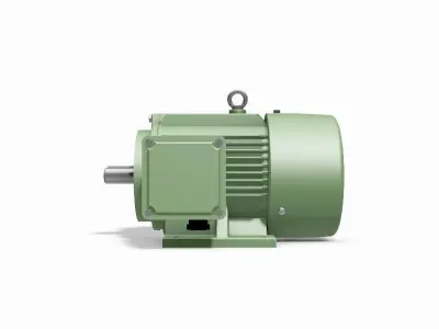 112M B34a Right IEC electric motor - 3D CAD model 3D model