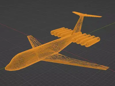Fictional April Fool Special Ground-effect vehicle Inspire serie 3D model