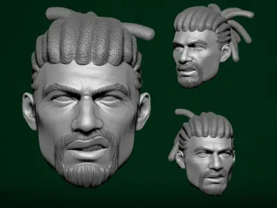 Burn Out - GI Joe Fan Art 3D Printable Files For Action Figures 3D print model purchase