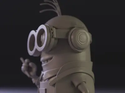 Minions teacher 3D print model