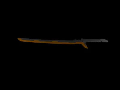 Project Yasuo Sword-League Of Legends Low-poly 3D model