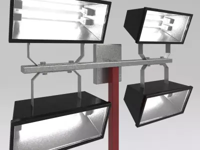 Tower light generator 2 3D model