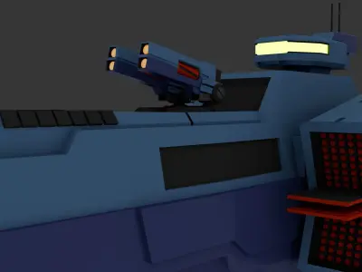 ESF-SC01 Baikal-class 3D model