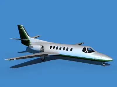 Cessna Citation V 560 Encore V12 3D model