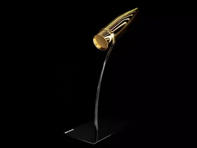 155mm Artillery Shell Premium Display Model 3D model