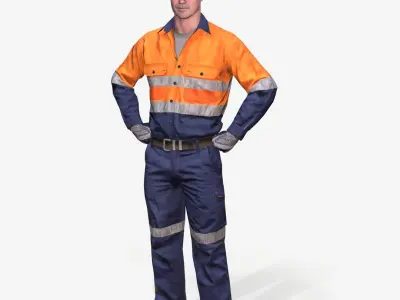  Workman Mining Safety Glen UNREAL UE4 