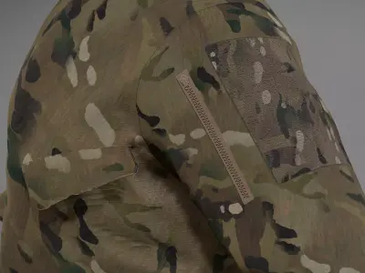 Army Combat Field Uniform Pack 2026 3D model