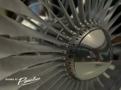 Vintage Fan JT3D - c4d fbx 3ds 3D model