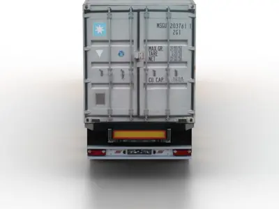 DAF XF 2013 3D model