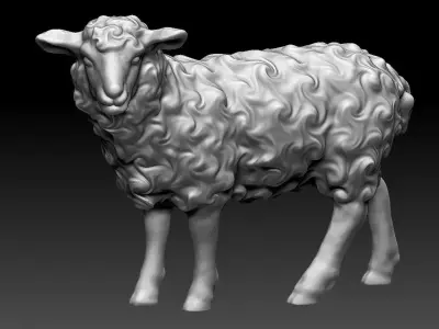 sheep Free 3D print model