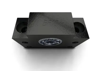The bearing housings of the BF10 3D model