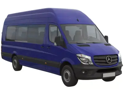 Mercedes-Benz Sprinter 2015 MiniBus L4H3 3D model