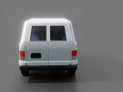 Generic Passanger Van 3D model