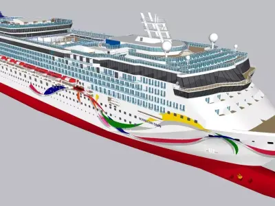 NORWEGIAN DAWN 3D model