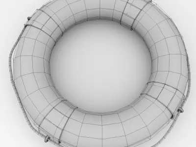 Safety Ring Float 3D model