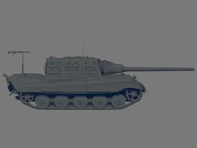 Jagdtiger 3D model
