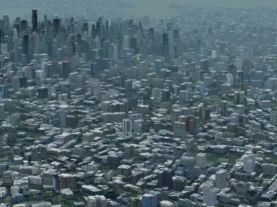 Real Time City 17 3D model purchase