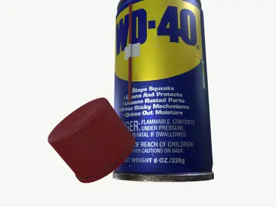 WD40 Spray 3D model