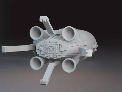 Ultraprobe Command Module - Space 1999 3D print model