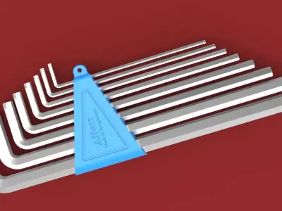 Allen Key Set Free 3D model purchase