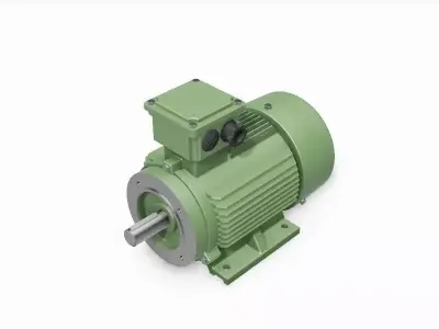 100L B34a Top IEC electric motor - 3D CAD model 3D model