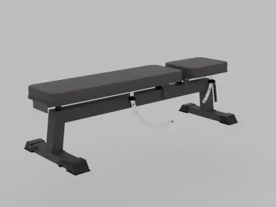 Adjustable Weight Bench 3D model purchase