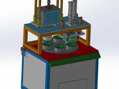 Cup-mask-production-machine cnc plastic injection moulding ma... 3D model