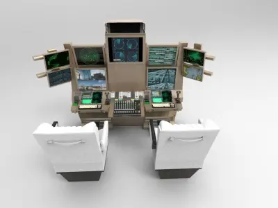 Drone Command Center 3D model by octagram14