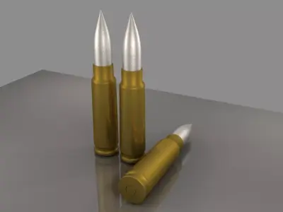 Bullets 3D model get