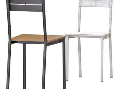  SANDSBERG Table And Chairs 3D model