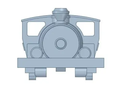  roller coaster vehicle Free 3D print model