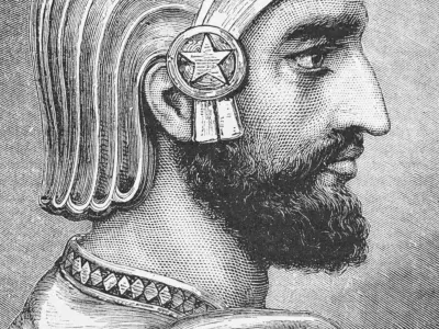 Cyrus The Great Bust 3d digital file for download 3D print model